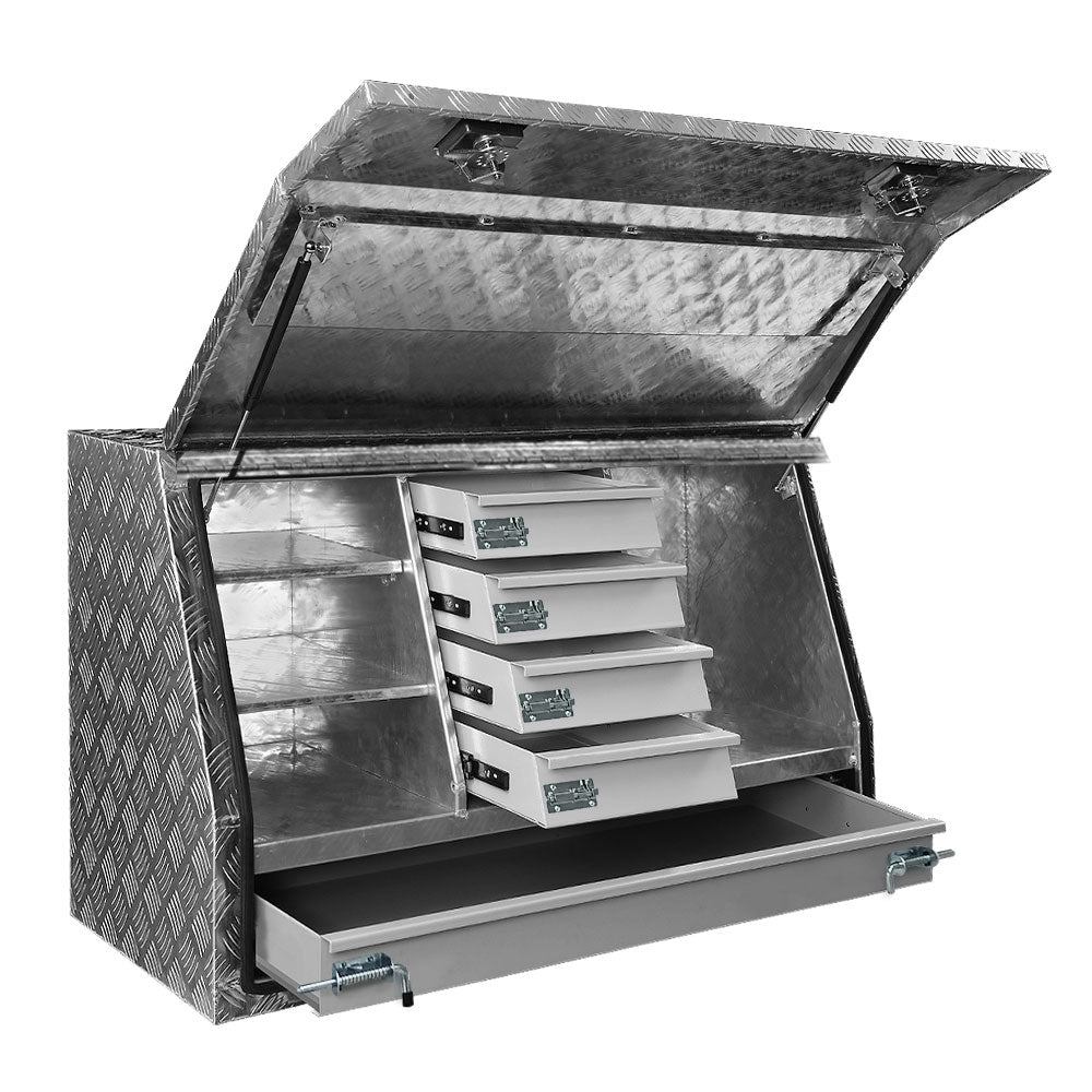 Secure and Spacious Aluminium Tool Box