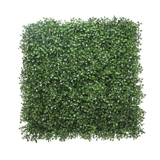 4 x Artificial Plant Wall Grass Panels Vertical Garden Tile Fence 50X50CM Green