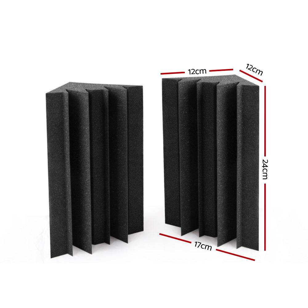 Alpha Acoustic Foam 60pcs Corner Bass Trap Sound Absorption