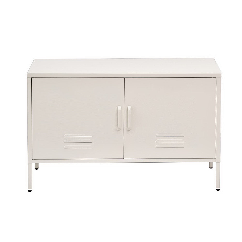 Artiss Buffet Sideboard Metal Cabinet - SWEETHEART White - YDS.com.au