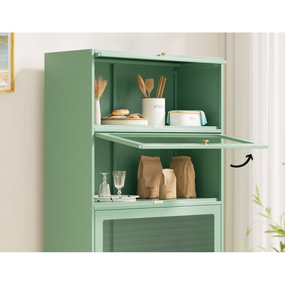 Artiss Buffet Sideboard Metal Cabinet - ELIA Green