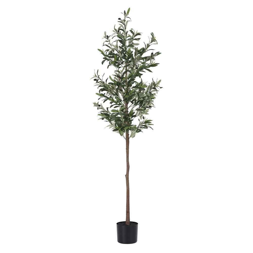 Artiss 180cm Artificial Olive Tree Faux Trees Indoor Decor Artificial Plants Lifelike Plant 1.8M
