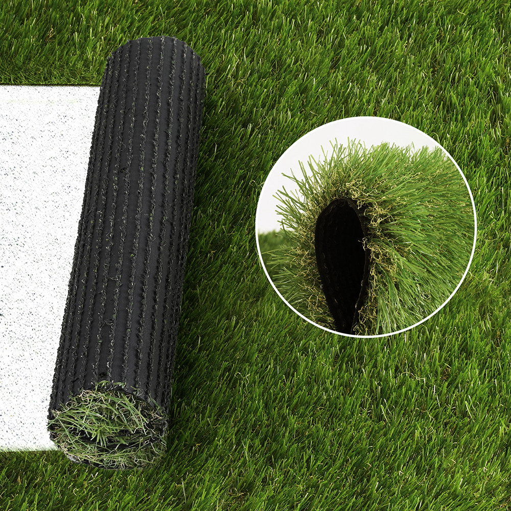 Prime Turf Artificial Grass 45mm 1mx10m Synthetic Fake Lawn Turf Plastic Plant 4-coloured