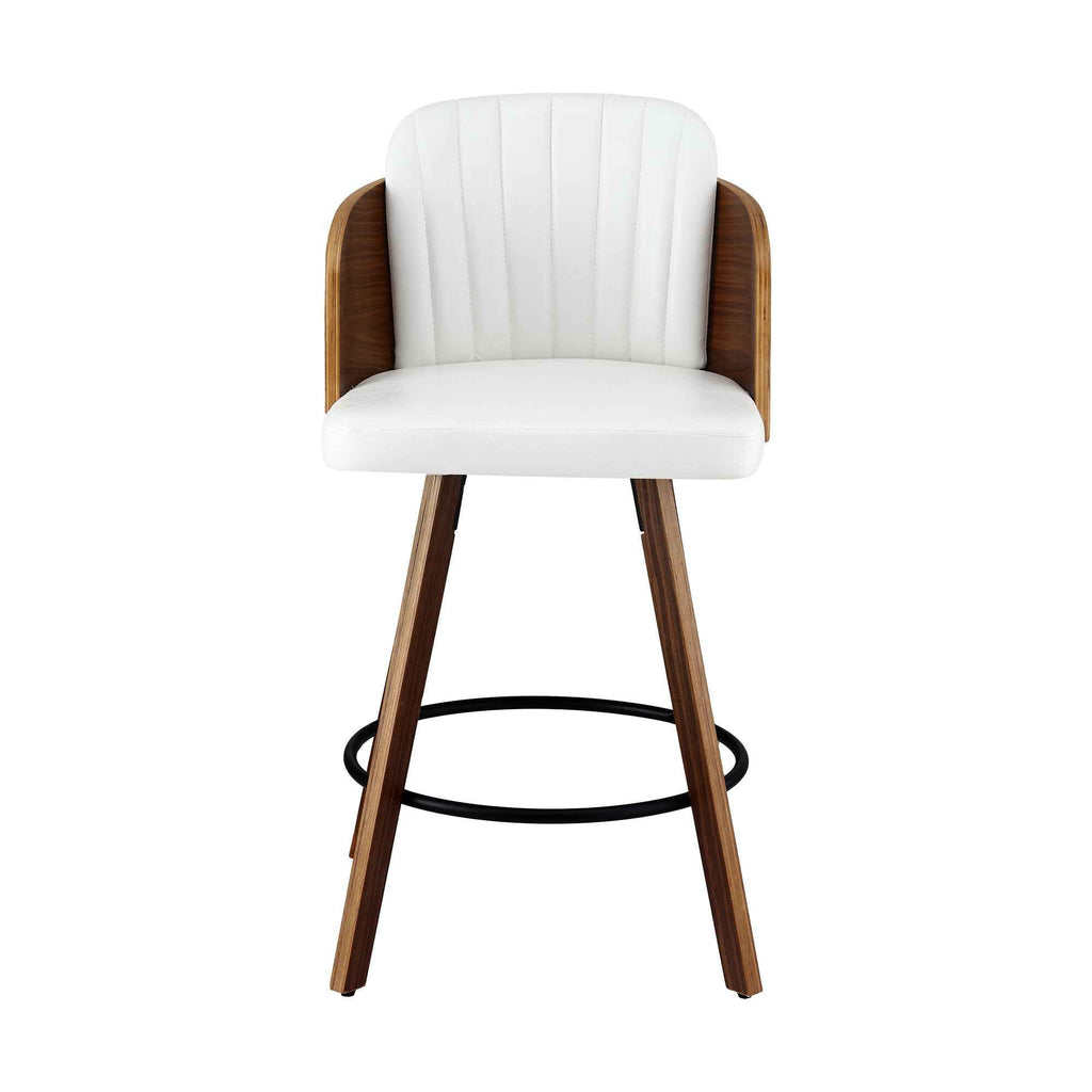 Artiss Wooden Bar Stools Swivel Kitchen Counter Stool Chair 58cm Seat Height