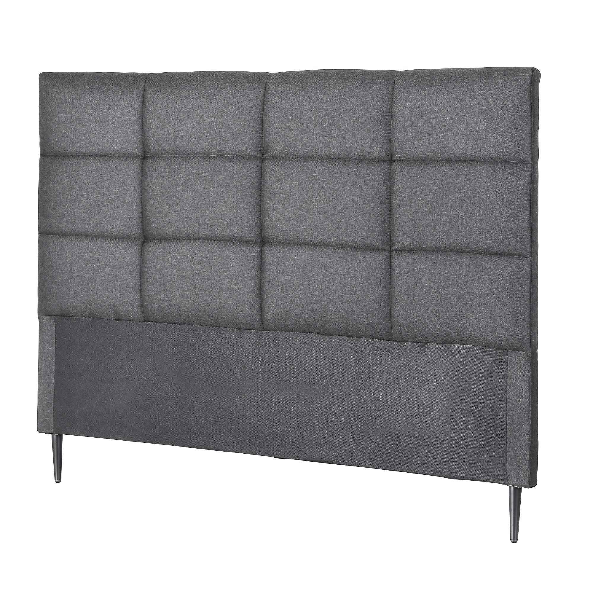 Artiss Bed Headboard Queen Bedhead Linen Fabric Charcoal