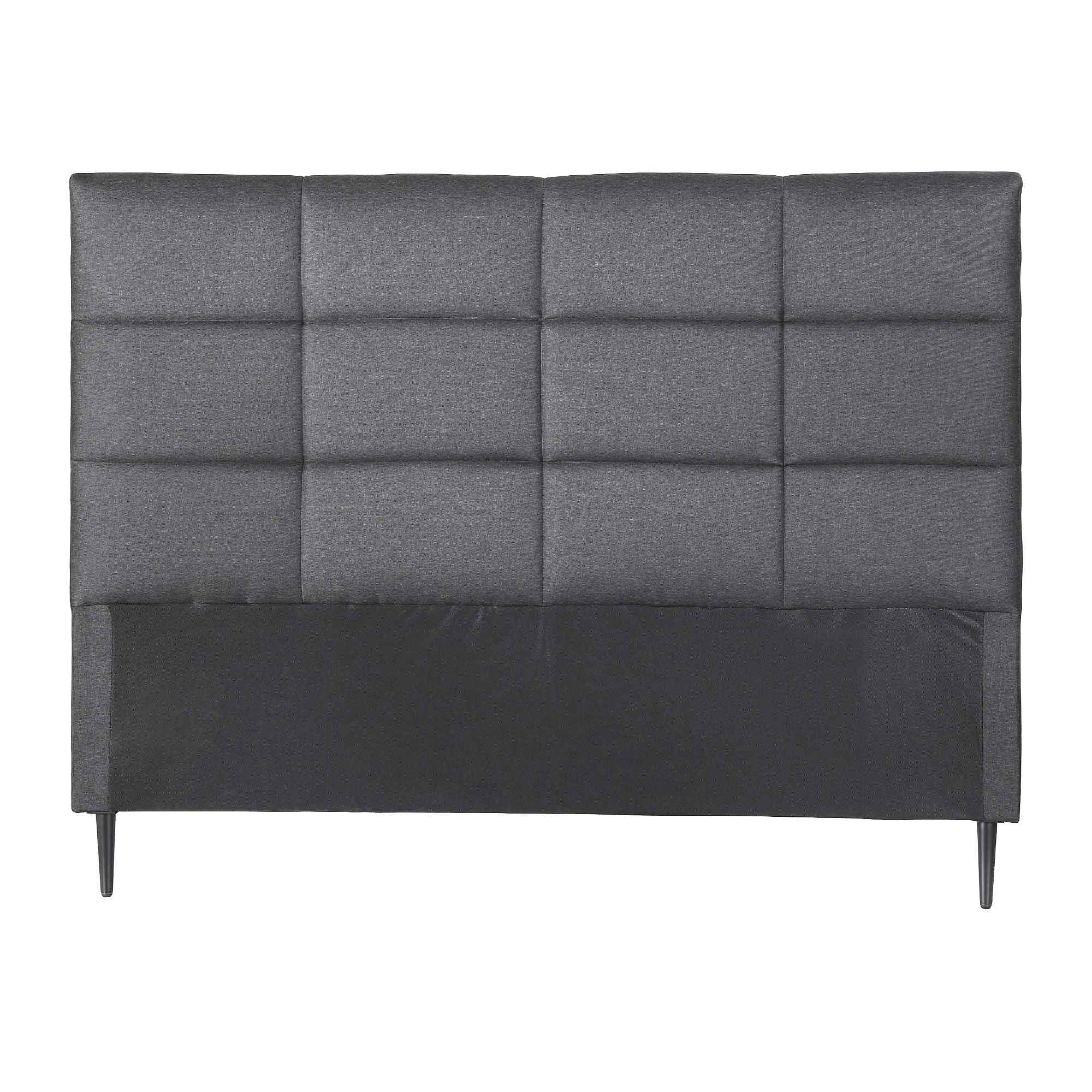 Artiss Bed Headboard Queen Bedhead Linen Fabric Charcoal