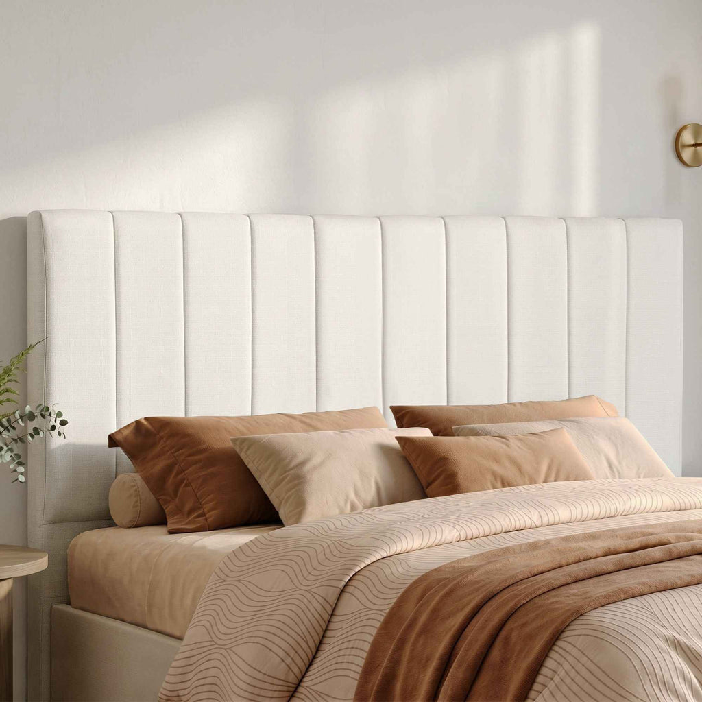 Artiss Bed Head Headboard King Linen 183CM - Beige