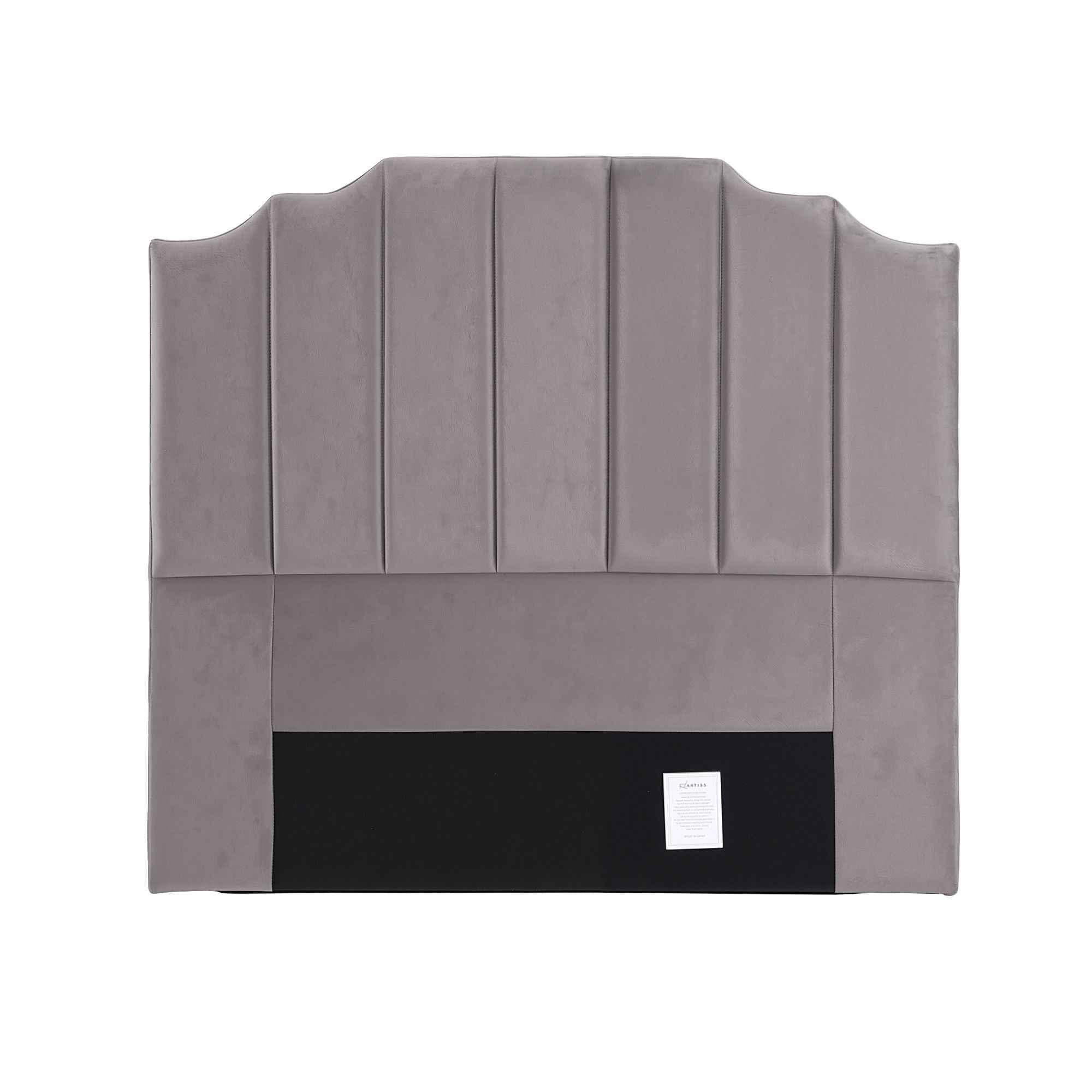 Artiss Bed Head Headboard Double Velvet 138CM - Grey