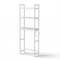 Artiss Over Toilet Storage Bathroom Rack Space Saving 3 Tier Organiser White