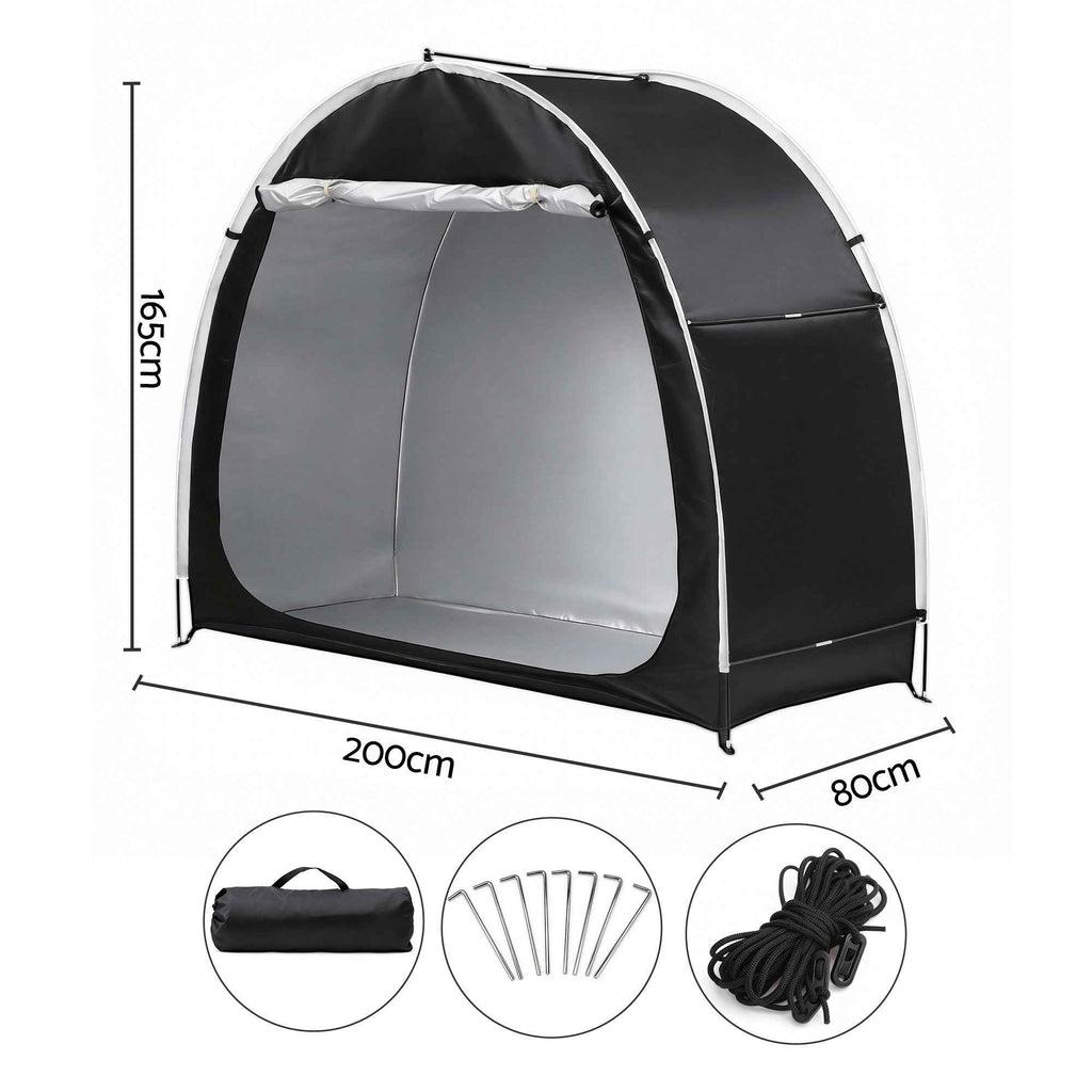 Giantz Bike Storage Tent Waterproof Outdoor UV Protection Shelter w/ Large Space
