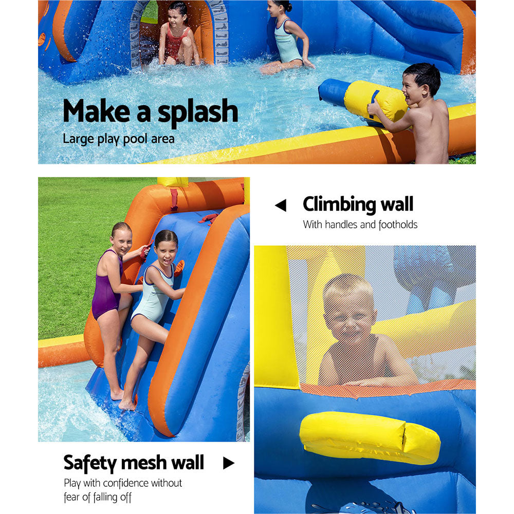 Bestway Water Slide 551x502x265cm Kids Play Park Inflatable Swimming Pool - YDS.com.au