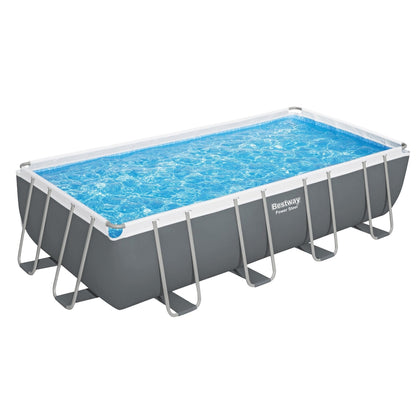 Piscina elevada Bestway de 549 x 274 x 122 cm con estructura de acero y bomba de filtrado y escalera 14812L