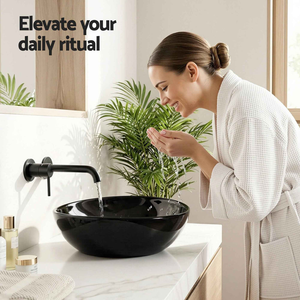 Cefito Bathroom Basin Ceramic Vanity Sink Hand Wash Bowl 41x34cm