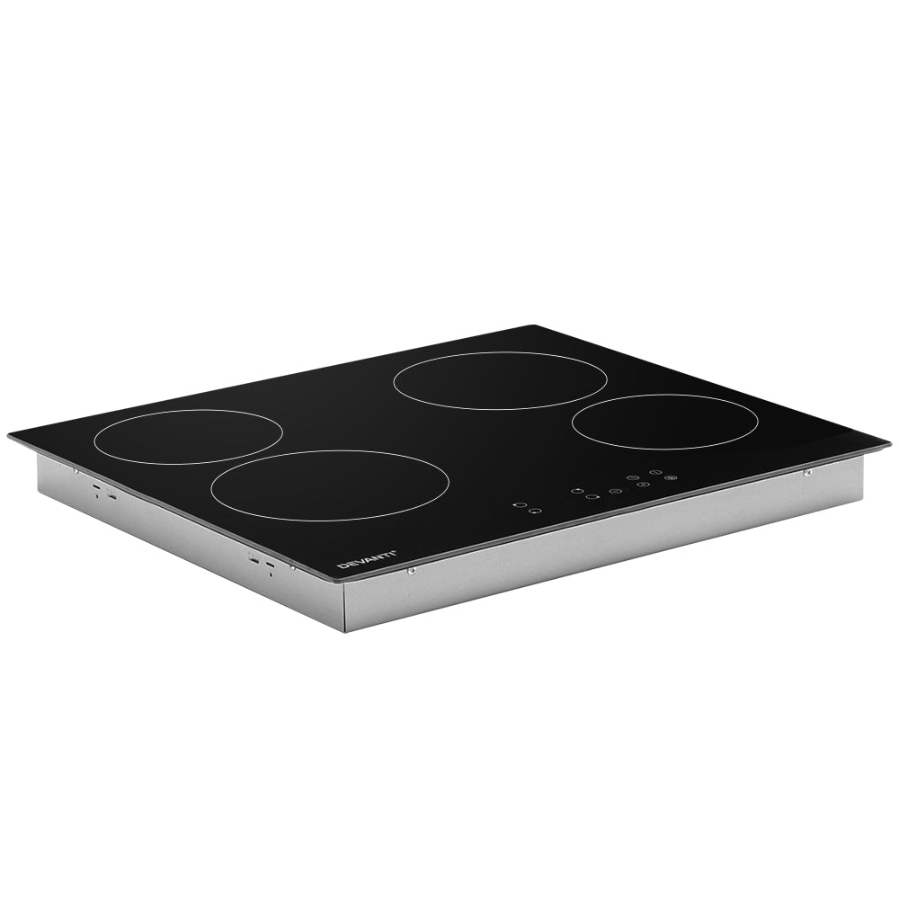 Devanti Electric Ceramic Cooktop 60cm Touch Control - YDS.com.au