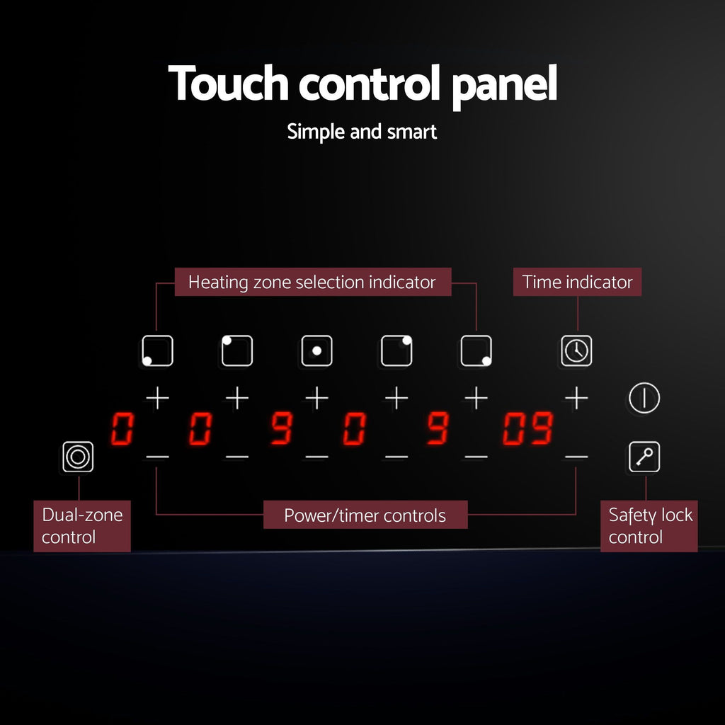 Devanti Electric Ceramic Cooktop 90cm