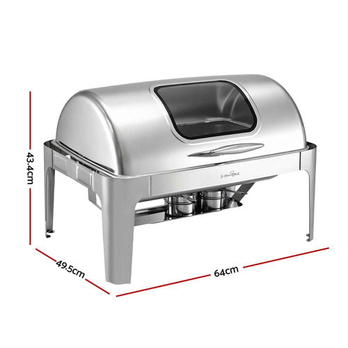 5 Star Chef 9L Chafing Dish Buffet Warmer Food Warmer Catering Server