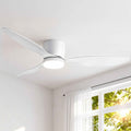 Devanti 52'' Ceiling Fan 3 Blades DC Motor w/Light w/Remote White