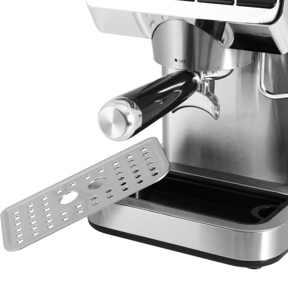 Devanti 20 Bar Coffee Machine Espresso Cafe Maker