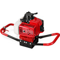 Motor para excavadora de pozos de gasolina Giantz de 80 cc, solo motor rojo