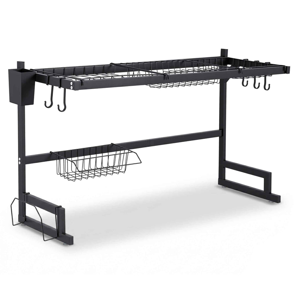 Cefito Dish Drying Rack for Kitchen Storage Organisation Kitchen Sink Organiser Dish Drainer