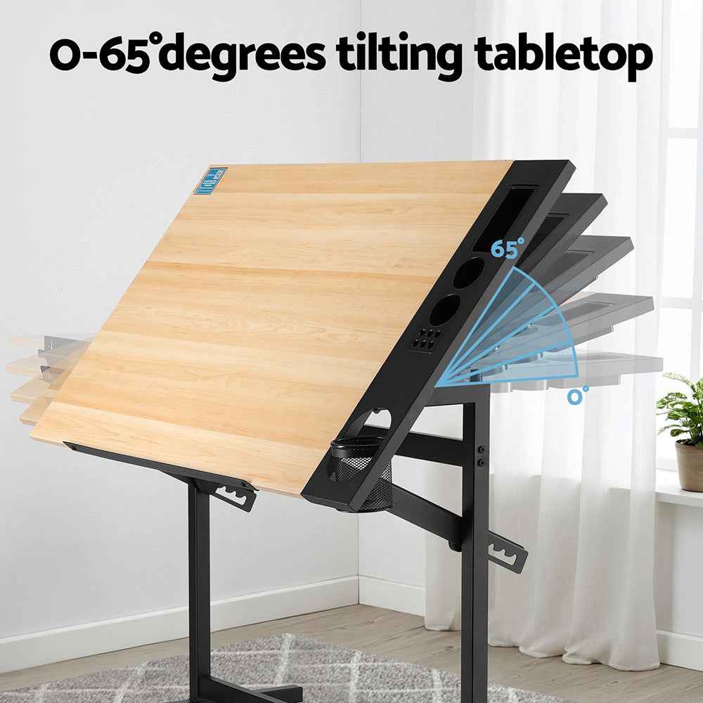 Artiss Drafting Table Drawing Desk Art Desk Multi-Functional Craft Drawing Table