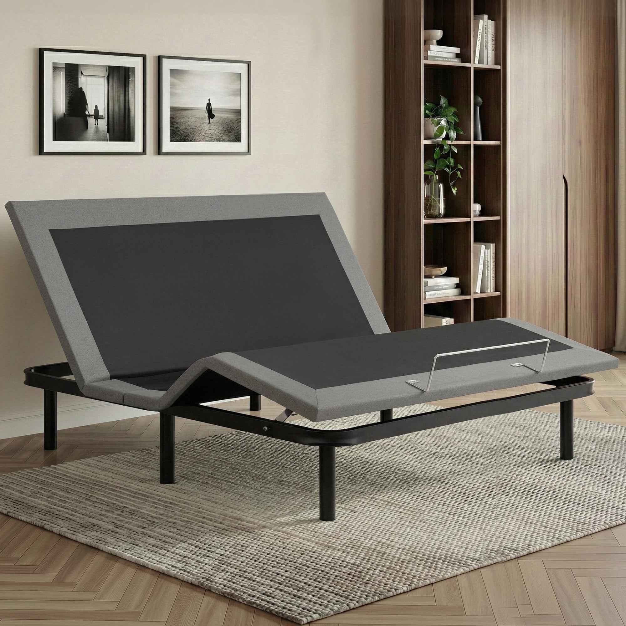 Artiss Adjustable Bed Frame King Size Electric Bed Base Wireless Remote Control Zero Gravity Power Bed Foundation