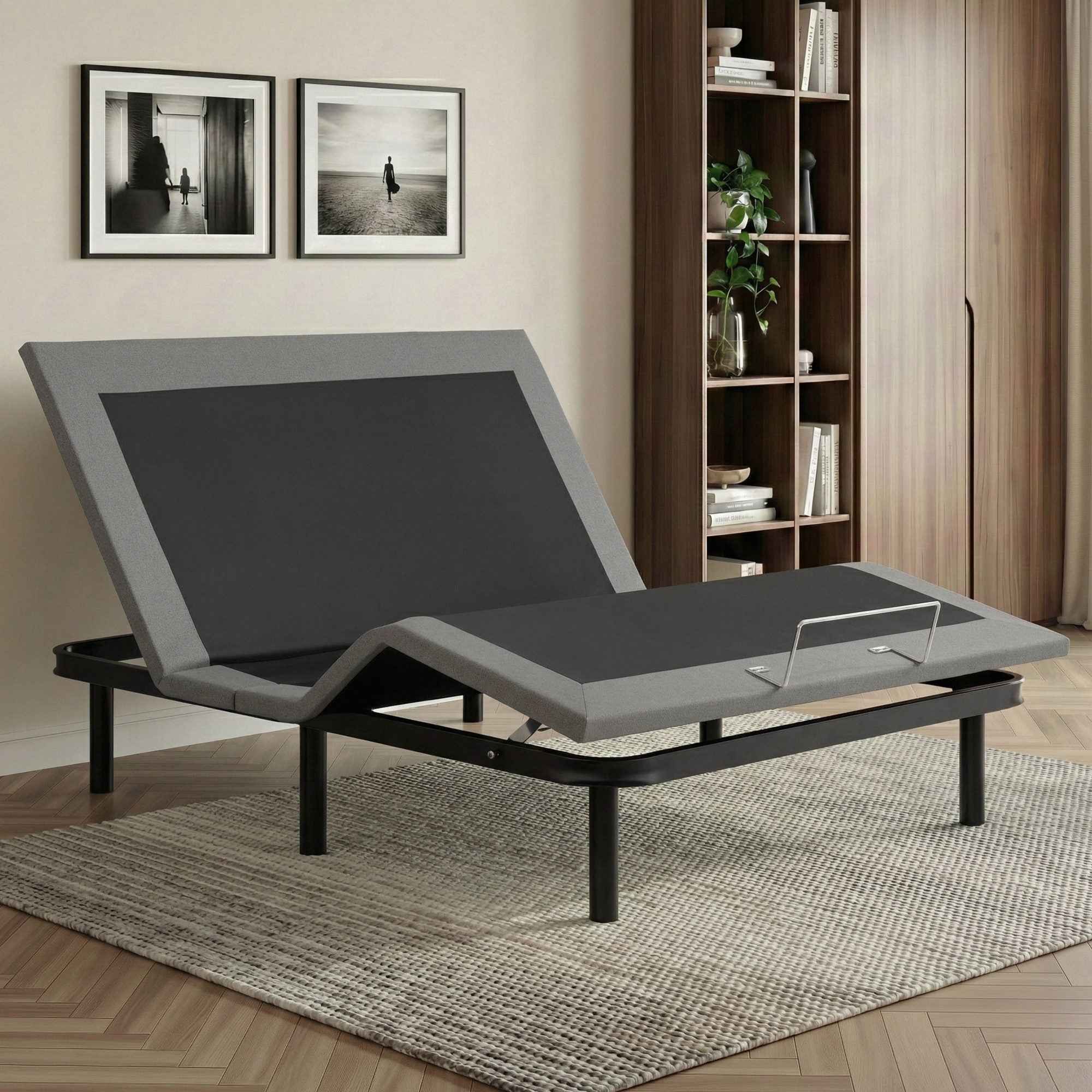 Artiss Adjustable Bed Frame Queen Size Electric Bed Base Wireless Remote Control Zero Gravity Power Bed Foundation