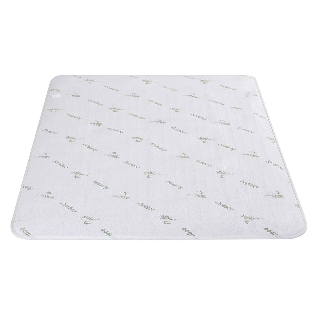 Giselle Electric Blanket Bamboo Fabric King Fitted Heated Pad Underlay Washable Winter