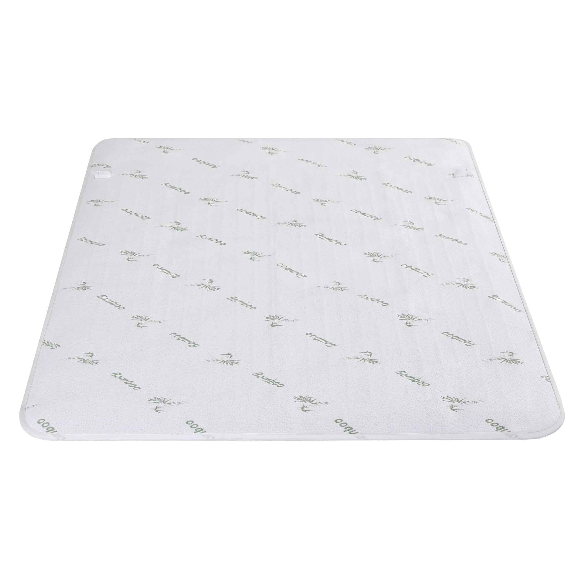 Giselle Electric Blanket Bamboo Fabric King Fitted Heated Pad Underlay Washable Winter