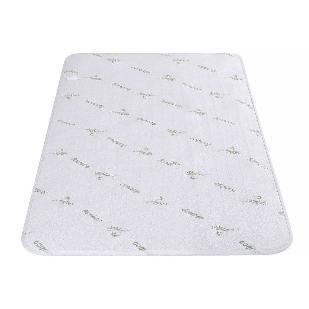 Giselle Electric Blanket Bamboo Fabric Single Fitted Heated Pad Underlay Washable Winter