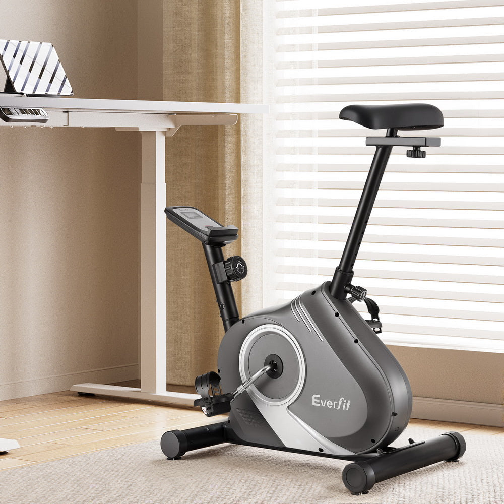 Everfit Under Desk Exercise Bike Magnetic Resistance Cardio workouts 120kg Capacity - YDS.com.au