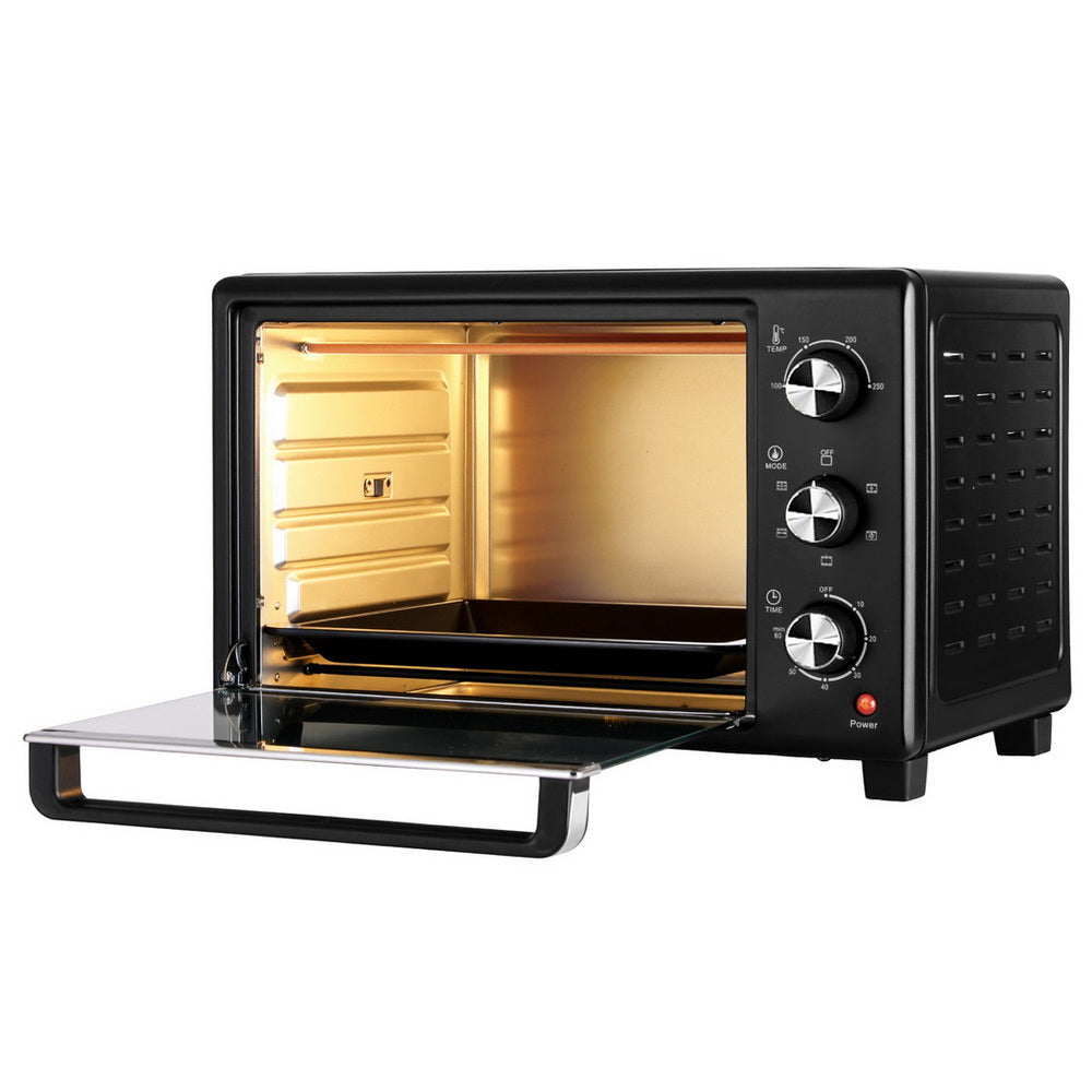 Devanti 30L Convection Oven Electric Fryer Ovens 1600W - YDS.com.au