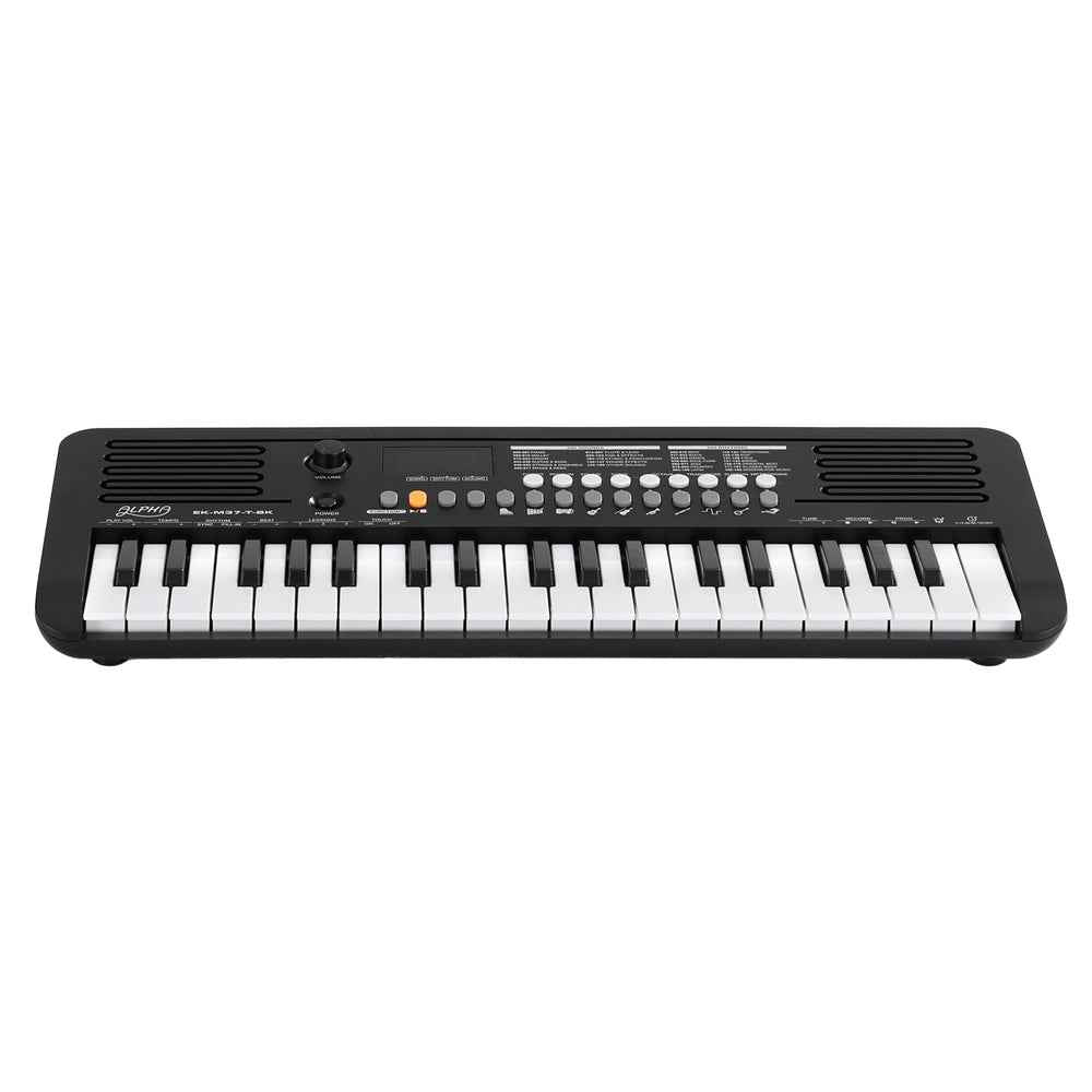 Alpha 37-Key Digital Piano Keyboard Electric Black