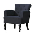 Artiss Armchair Wingback Charcoal Lothair
