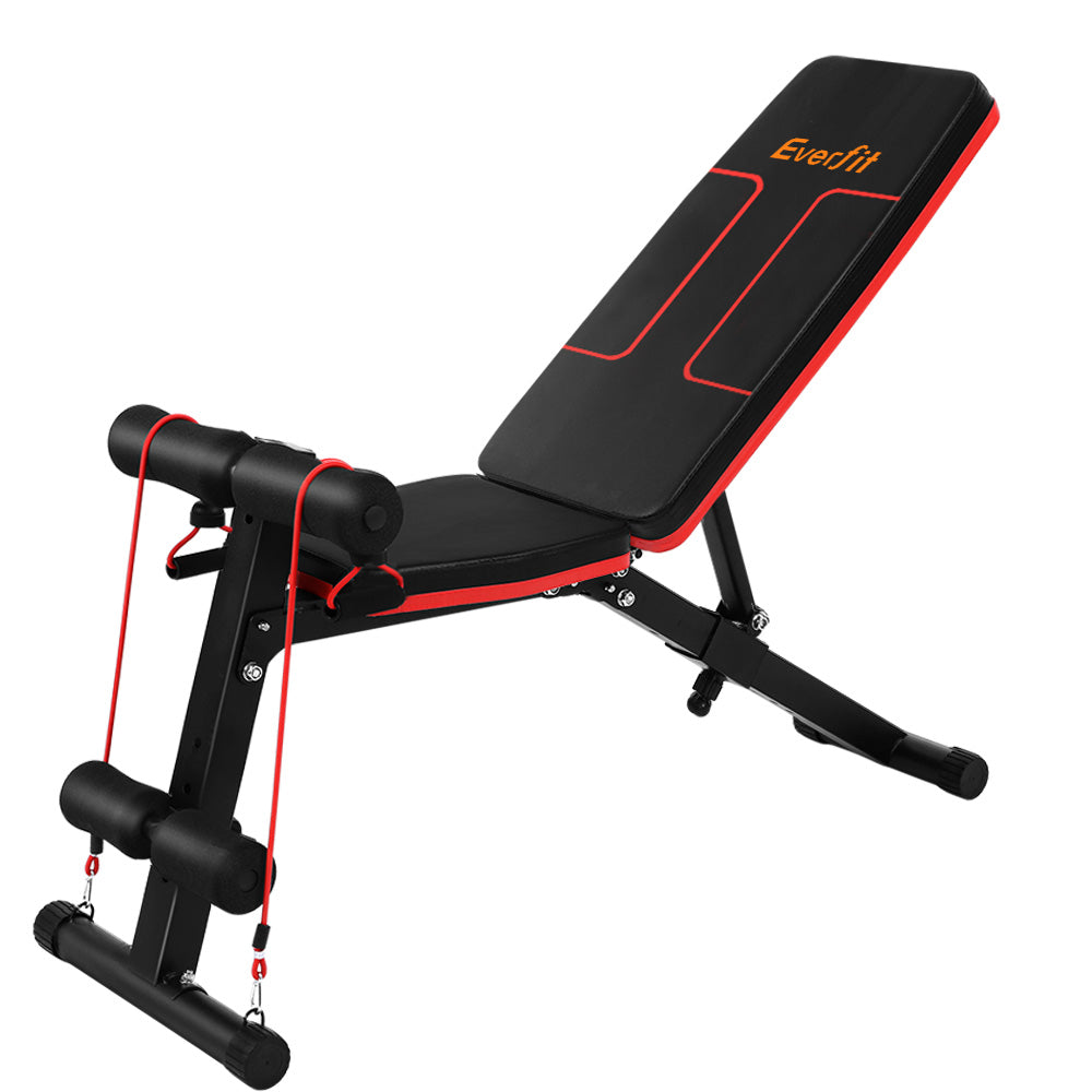 Banco de pesas Everfit ajustable FID Banco de prensa para gimnasio en casa Capacidad de 150 kg