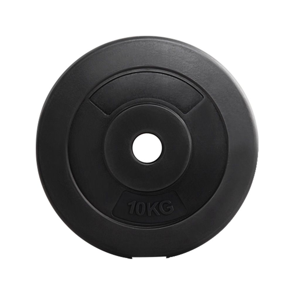 Discos de pesas Everfit estándar 2X 10 kg Discos de pesas con barra para levantamiento de pesas