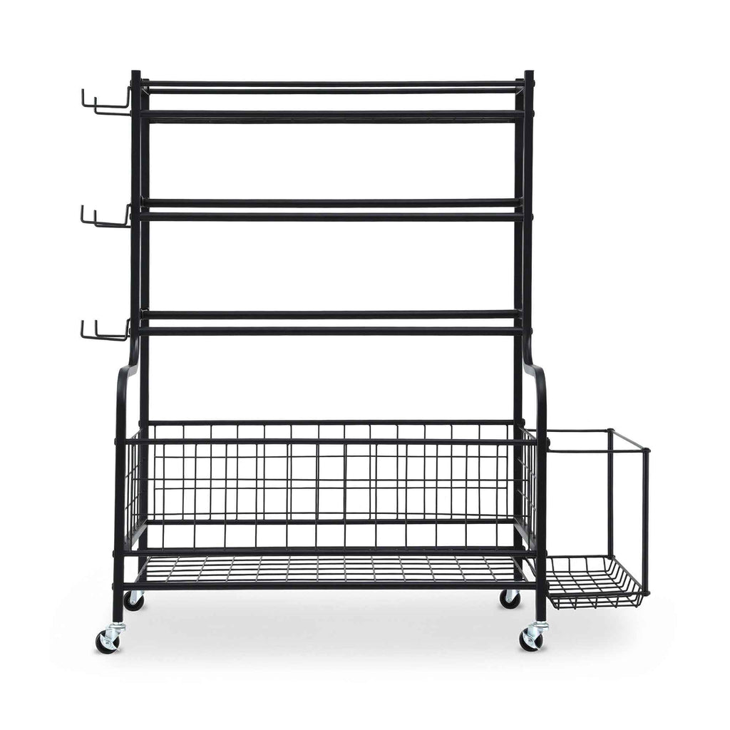 Everfit Dumbbell Rack Weight Rack for Dumbbells Home Gym Storage Black