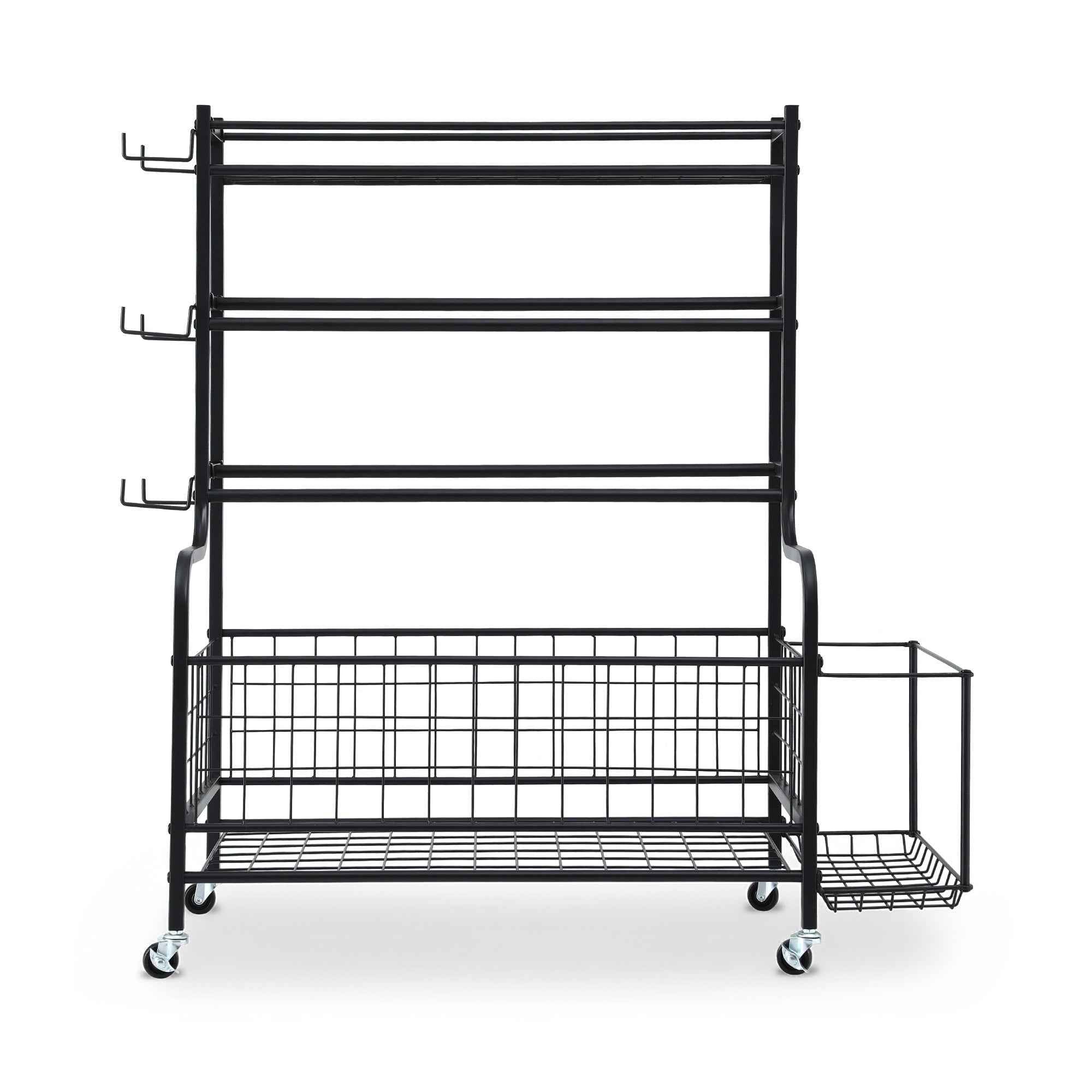 Everfit Dumbbell Rack Weight Rack for Dumbbells Home Gym Storage Black