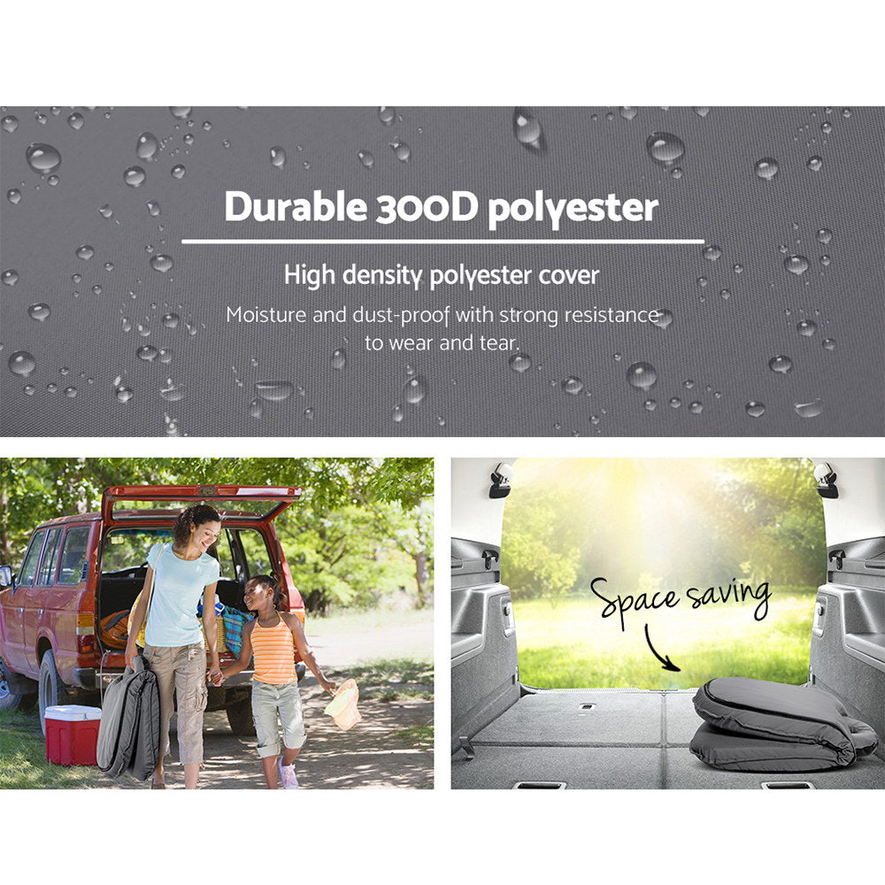 Artiss Floor Lounge Sofa Camping Chair Grey - YDS.com.au