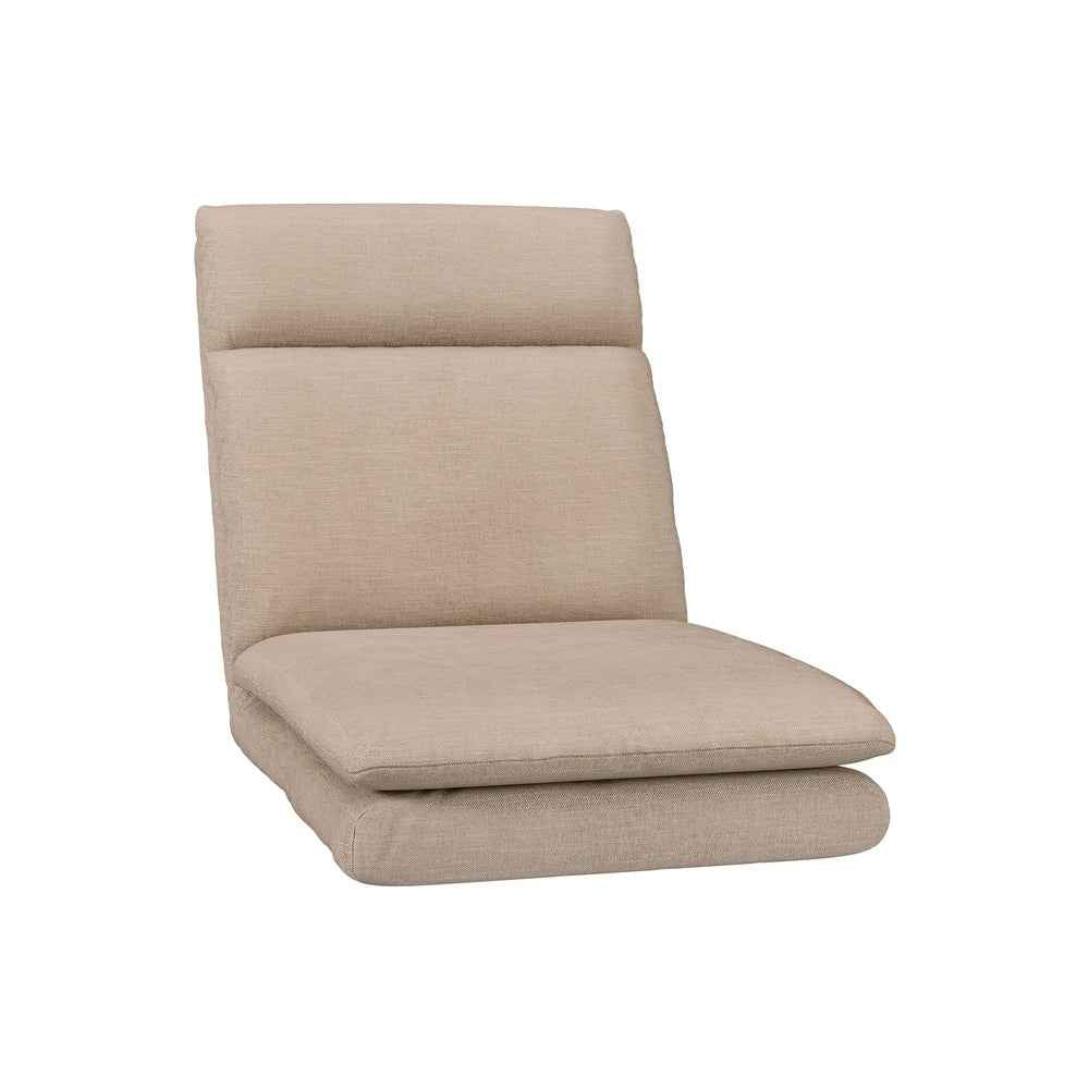 Artiss 2XFloor Chair Sofa Linen Beige