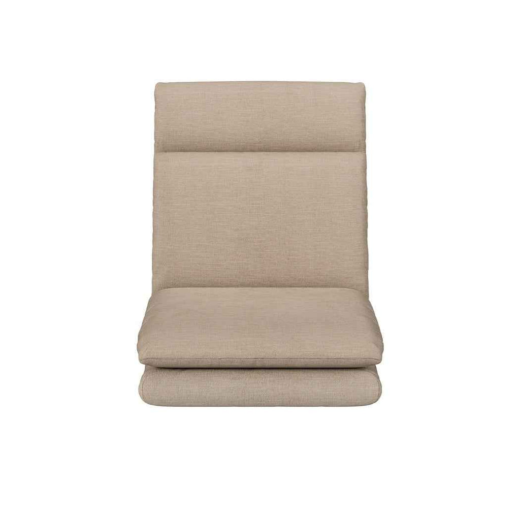 Artiss 2XFloor Chair Sofa Linen Beige