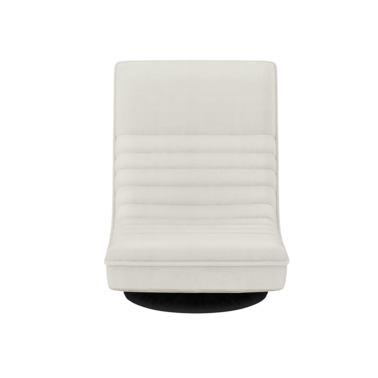 Artiss 2XFloor Chair Lounge Sofa Swivel Foldable Linen White - YDS.com.au