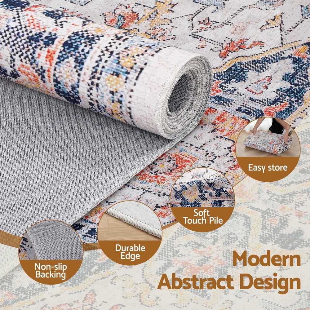 Artiss Floor Rug 240x340cm Large Washable Carpet