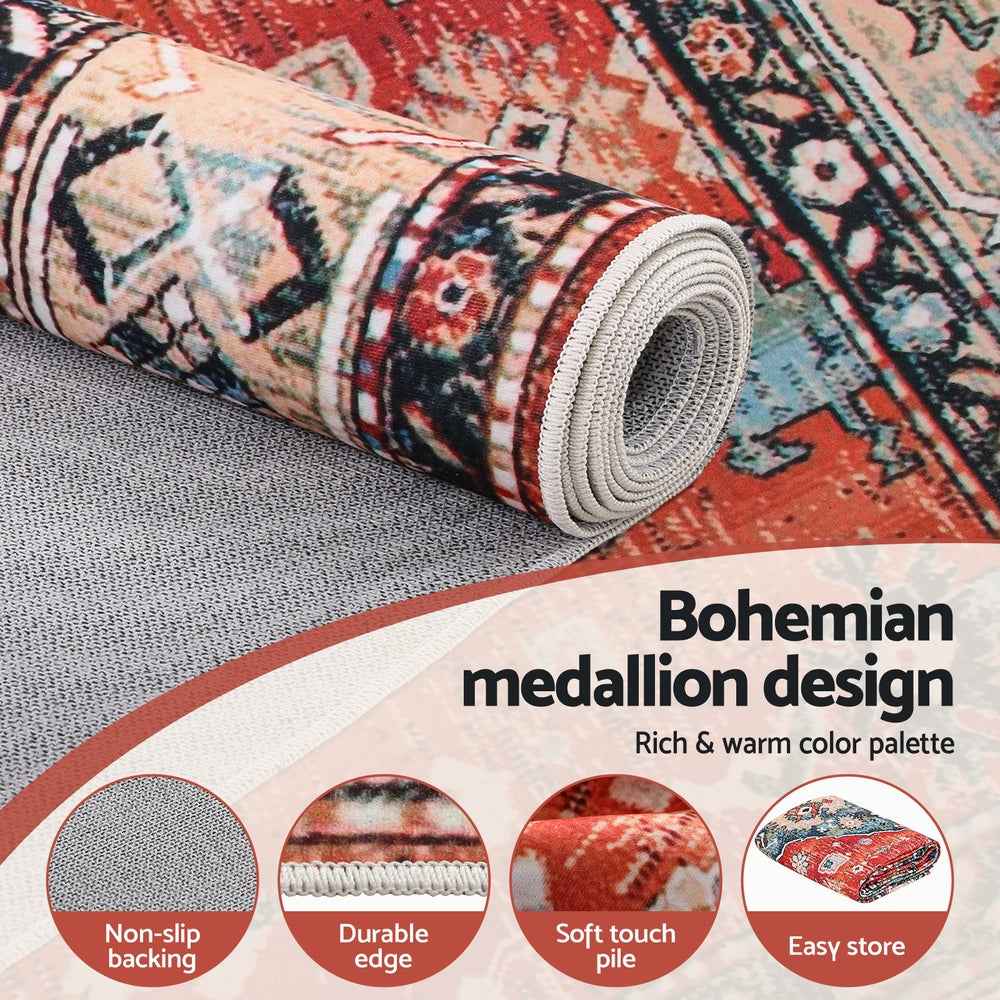 Artiss Floor Rug 240X340cm Large Washable Area Rug Modern Living Room Carpet Mat