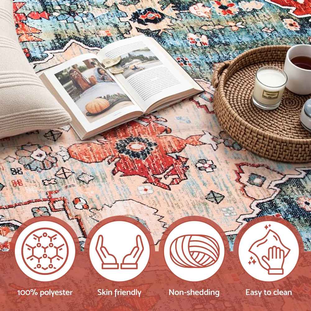 Artiss Floor Rug 240X340cm Large Washable Area Rug Modern Living Room Carpet Mat