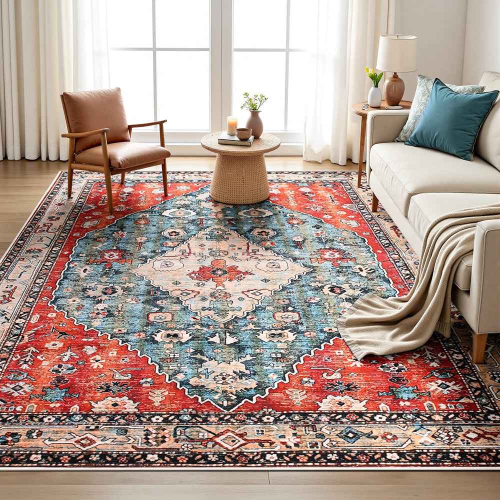Artiss Floor Rug 240X340cm Large Washable Area Rug Modern Living Room Carpet Mat