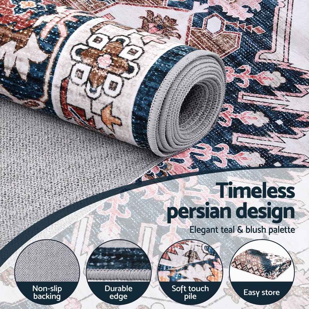 Artiss Floor Rug 240x340cm Large Washable Persian Area Rug Living Room Carpet