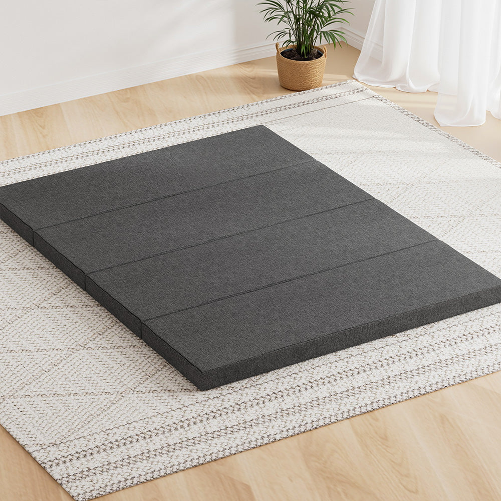 Giselle Bedding Foldable Mattress Folding Foam Mattresses Portable Mat Queen - YDS.com.au