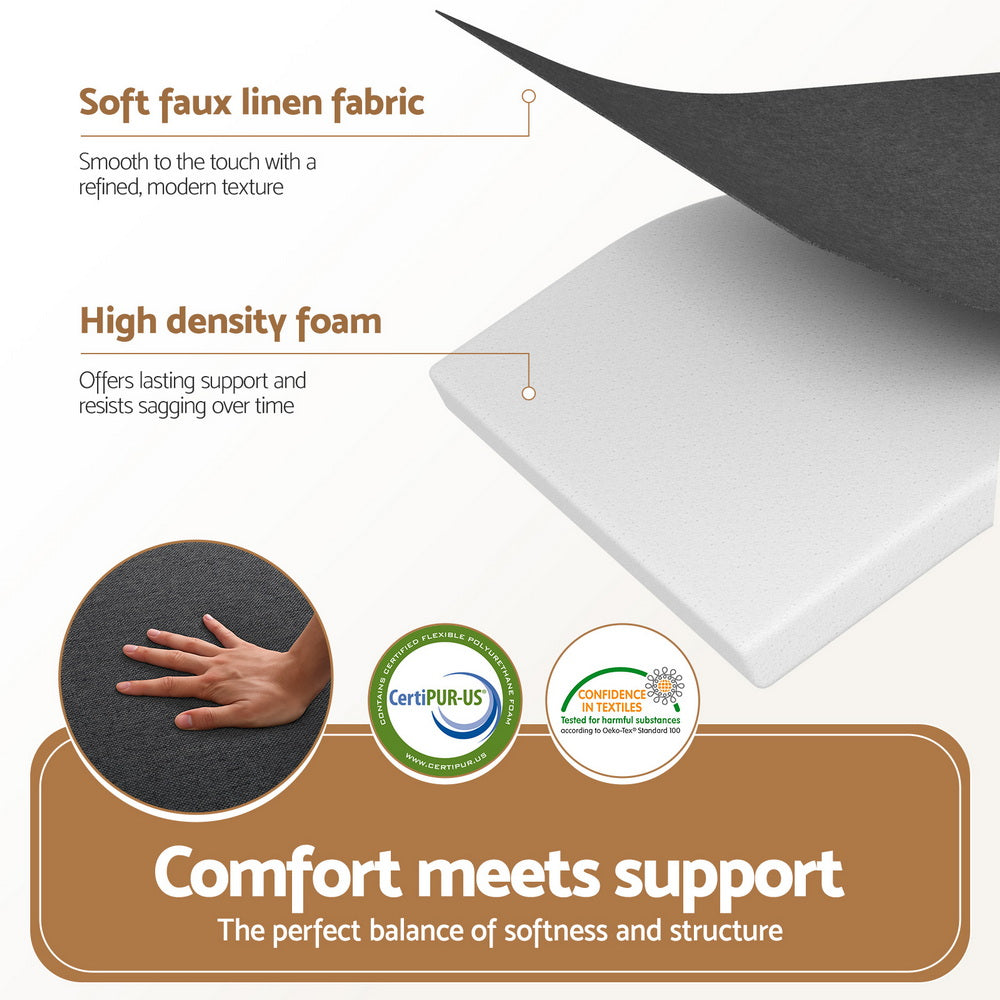Giselle Bedding Foldable Mattress Folding Foam Mattresses Portable Mat Queen - YDS.com.au