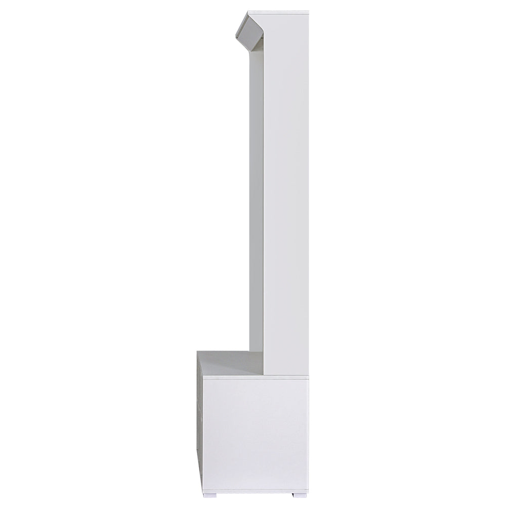 Artiss Shoe Rack Cabinet Hall Tree Coat Rack 180CM White